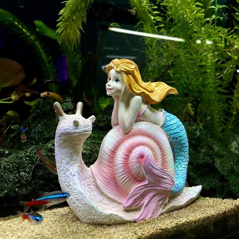 Akvaariumi kaunistused, haljastus, merineitsi, akvaariumi kaunistused, loominguline maastik, merikarpide kaunistused