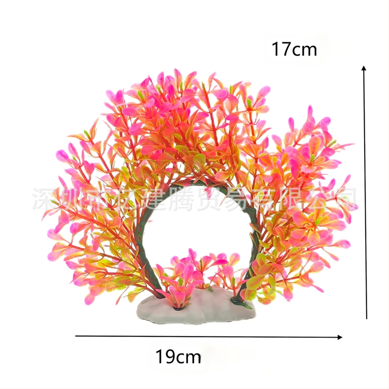 Kõrge imitatsiooniga veetaimed, kalapaak, akvaarium, kiviktaimla, haljastuskaunistused, võltsveetaimed, deformeeruv ja painutav lillevärav