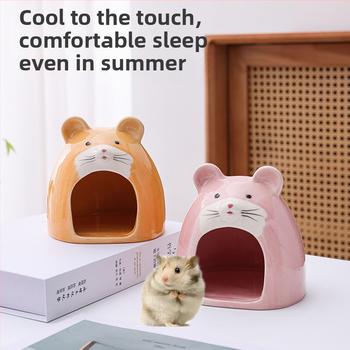 Hamstri keraamiline pesa Hamstri pesa Suvine odav jahutuspesa Magamispesa Jahutusjää Golden Bear Golden Beari tarvikud