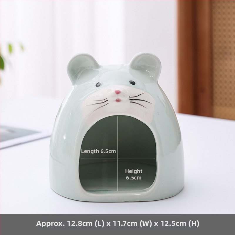 Hamstri keraamiline pesa Hamstri pesa Suvine odav jahutuspesa Magamispesa Jahutusjää Golden Bear Golden Beari tarvikud