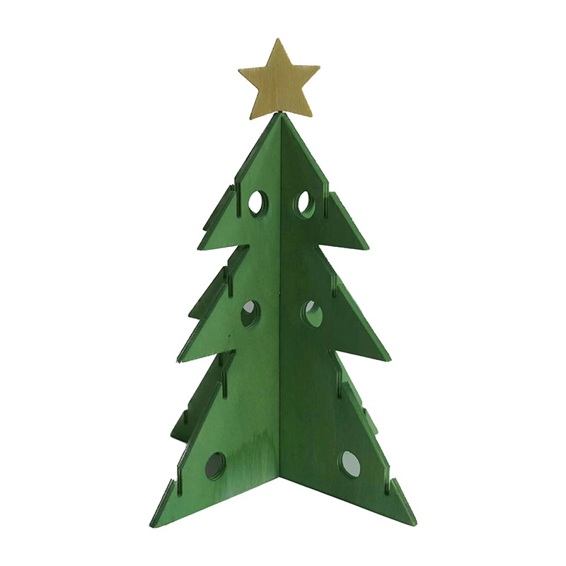 Hrănitoare de animale de companie din lemn, tip puzzle, pentru pom de Crăciun, cu iepurași, suport pentru legume, pentru hamster, pentru porc de Guineea