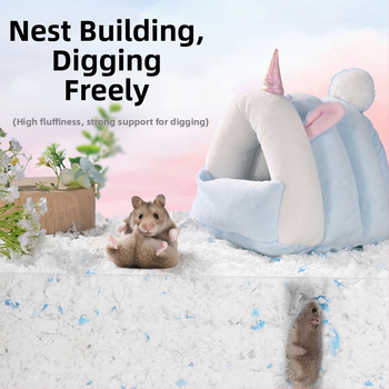 Tolmuvaba paberpuuvill, mahutavusega 1800g, sügis- ja talvekuub, soe, pehme ja soe hamstripolster, haljastustarvikud, tehase sirged juuksed.