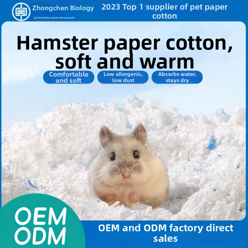 Hârtie fără praf, bumbac, capacitate mare, 1800g, toamnă și iarnă, caldă, moale, căptușeală pentru hamster, articole de amenajare a teritoriului, păr drept din fabrică