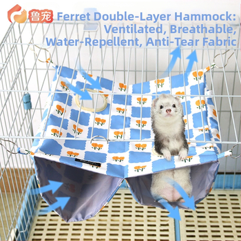 Tuhkru kahekihiline võrkkiige tunnelpesa mee-oravale, väikese lemmiklooma oravale mõeldud rippuv pesa kanal, suvine piiriülene lemmiklooma naaritsa magamiskott