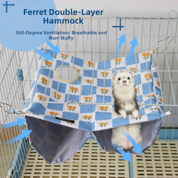 Tuhkru kahekihiline võrkkiige tunnelpesa mee-oravale, väikese lemmiklooma oravale mõeldud rippuv pesa kanal, suvine piiriülene lemmiklooma naaritsa magamiskott