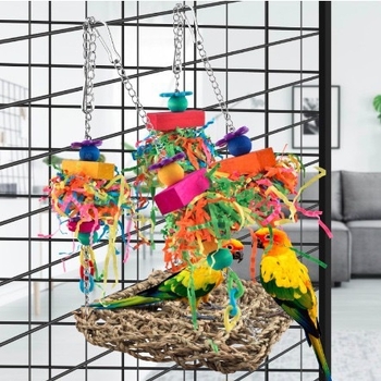 Papagoi mänguasi, ronimisvõrk, võrkkiik, keskmised ja suured linnumänguasjad, linnupuuri tarvikud, linnumänguasjad, piiriülene laos, hulgimüük