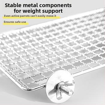 Papagoi linnumänguplatvorm roostevabast terasest võrgust raam tiigri nahast xuanfengi hüppeplatvorm mängulaua puhkelaud linnupuuri tarvikud