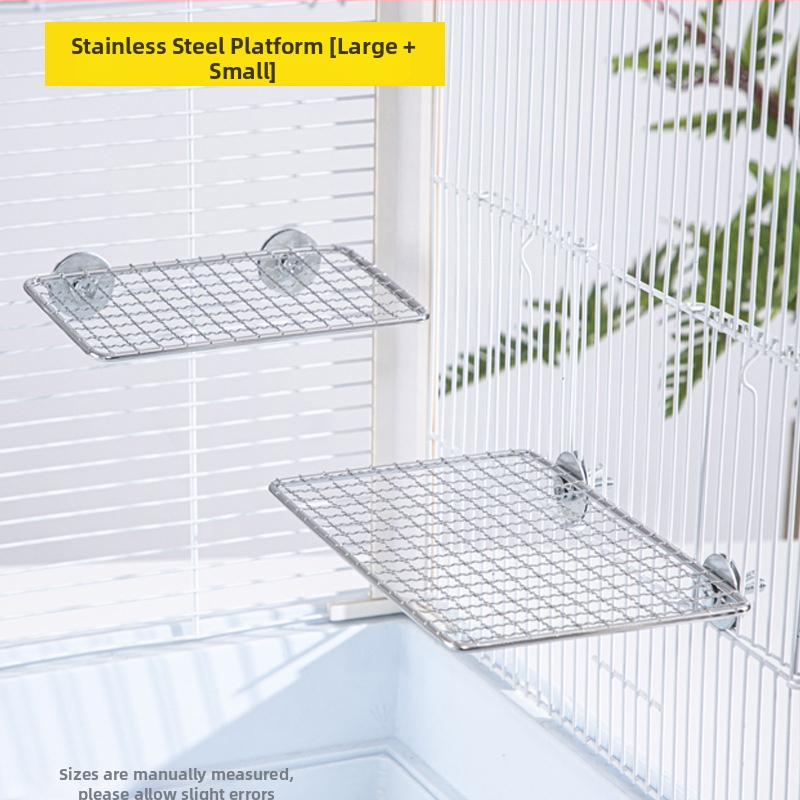 Papagoi linnumänguplatvorm roostevabast terasest võrgust raam tiigri nahast xuanfengi hüppeplatvorm mängulaua puhkelaud linnupuuri tarvikud