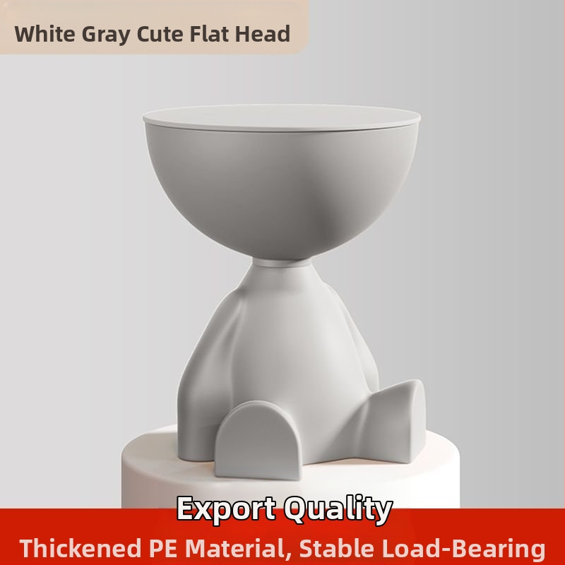 Kūrybingas mažas plokščias kavos staliukas kreminio stiliaus namų apyvokos svetainė sofa šoninis staliukas naktinis staliukas mobilus mažas apvalus staliukas kampinis staliukas