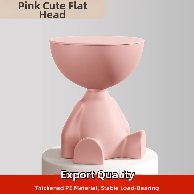 Kūrybingas mažas plokščias kavos staliukas kreminio stiliaus namų apyvokos svetainė sofa šoninis staliukas naktinis staliukas mobilus mažas apvalus staliukas kampinis staliukas