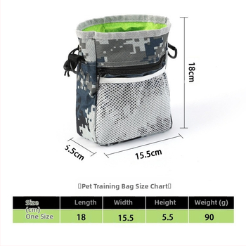 Piiriülene Amazoni lemmikloomade suupistekott, vöökoha treeningkott, suupistekott, koera treeningkott, koera õuetarbed