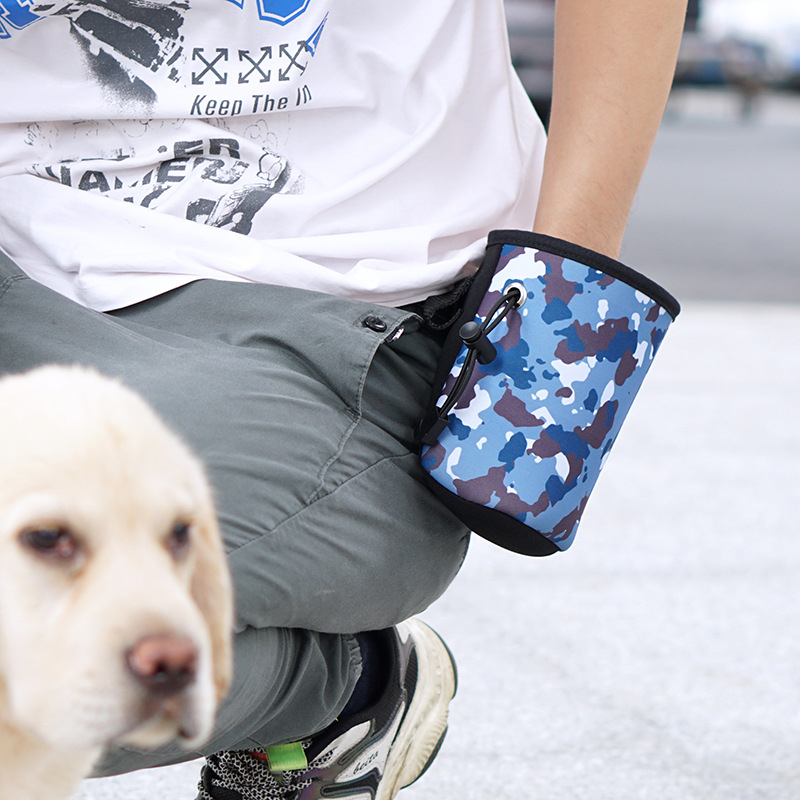 Lemmikloomade treeningkott, mugav suure mahutavusega koeratoidukott, sukeldumismaterjalist koera vöökott, mitmevärviline, valikuline