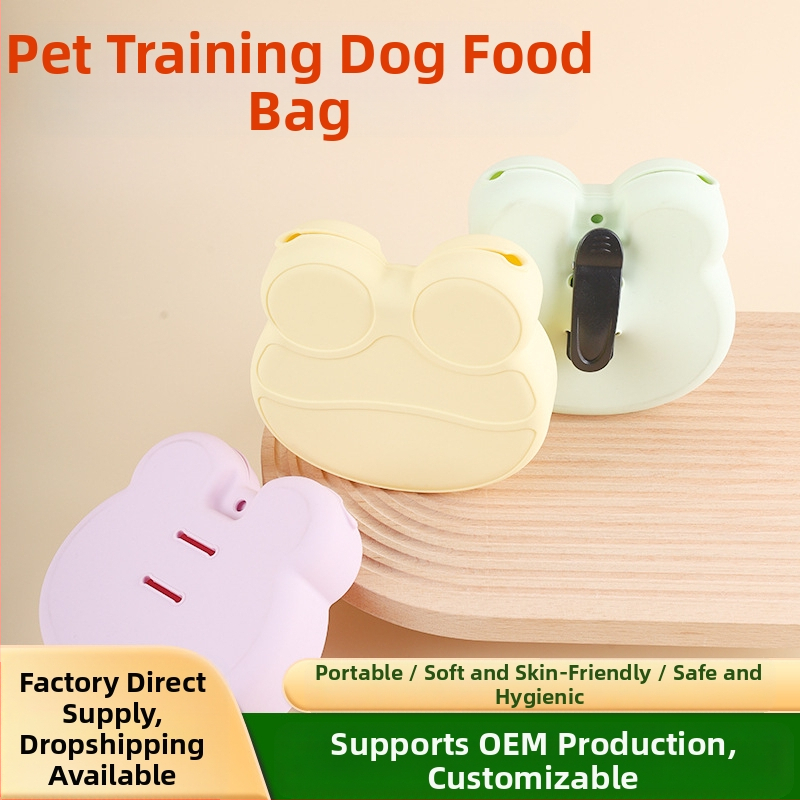 Piiriülene kuum toode koeratoidu treenimiseks vöökott koerale jalutamiseks suupistekott koerale väljasõiduks kaasaskantav koeratoidu treenimiseks suupiste lemmikloomatoit