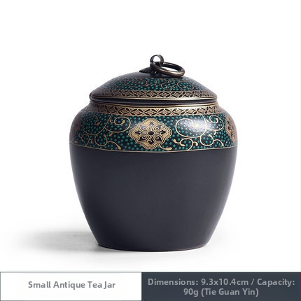 Üheksa käsitöölise stiilis Hiina antiikne keraamiline teekann, pu'er tee, must tee, suletud purk, loominguline kung fu teekomplekt, Qin stiilis teekann