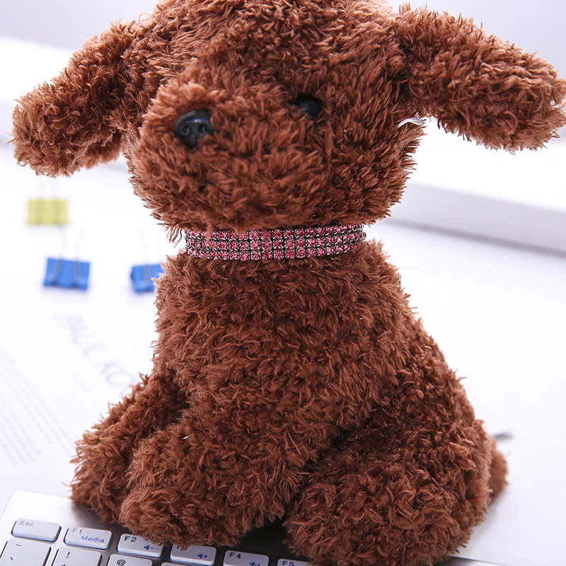 Xiyin Pinduoduo sildistamise rhinestones mood ripats lemmiklooma kaelakee kass kristallkaelarihm koera luust ehted