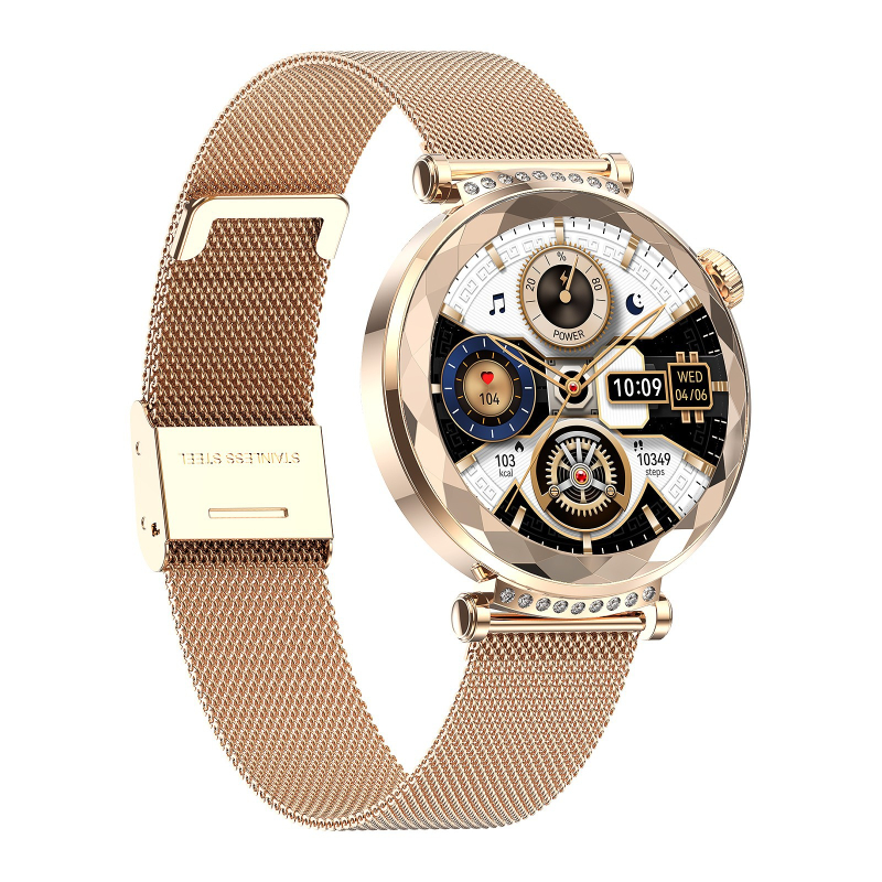 Piiriülene Hk88 nutikell Bluetooth-kõne NFC-pääsukontrolliga pulsisageduse ja AMOLED-ekraaniga sammulugejaga spordikell