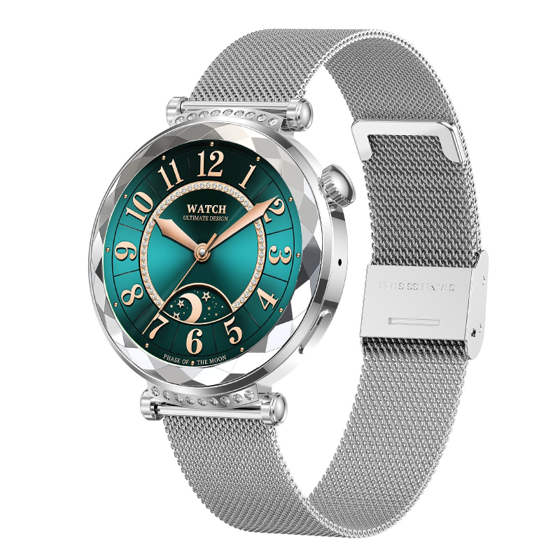 Piiriülene Hk88 nutikell Bluetooth-kõne NFC-pääsukontrolliga pulsisageduse ja AMOLED-ekraaniga sammulugejaga spordikell