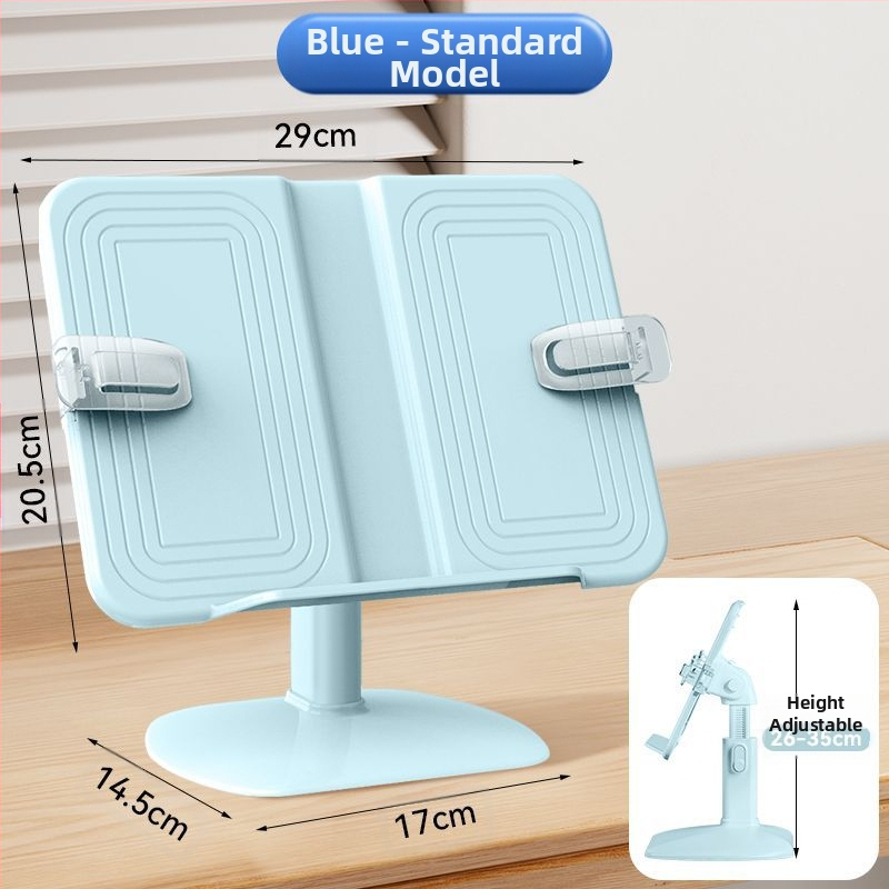 Raamaturiiulit saab tõsta ja langetada, laste lugemisartefakti lugemisalus, multifunktsionaalne raamatualus, algkooliõpilase töölaud reguleeritav