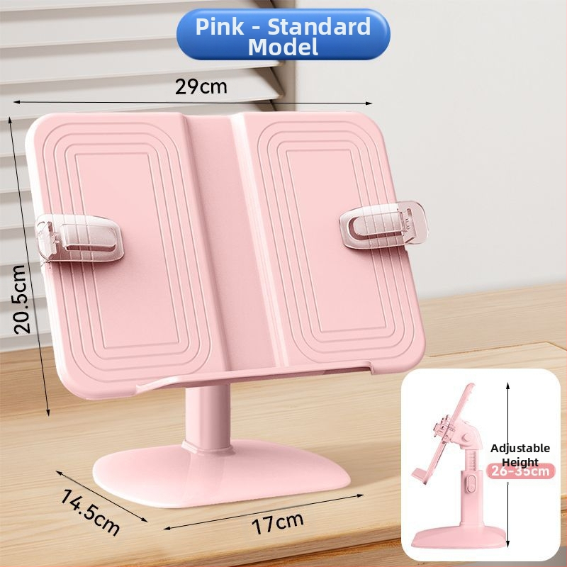 Raamaturiiulit saab tõsta ja langetada, laste lugemisartefakti lugemisalus, multifunktsionaalne raamatualus, algkooliõpilase töölaud reguleeritav