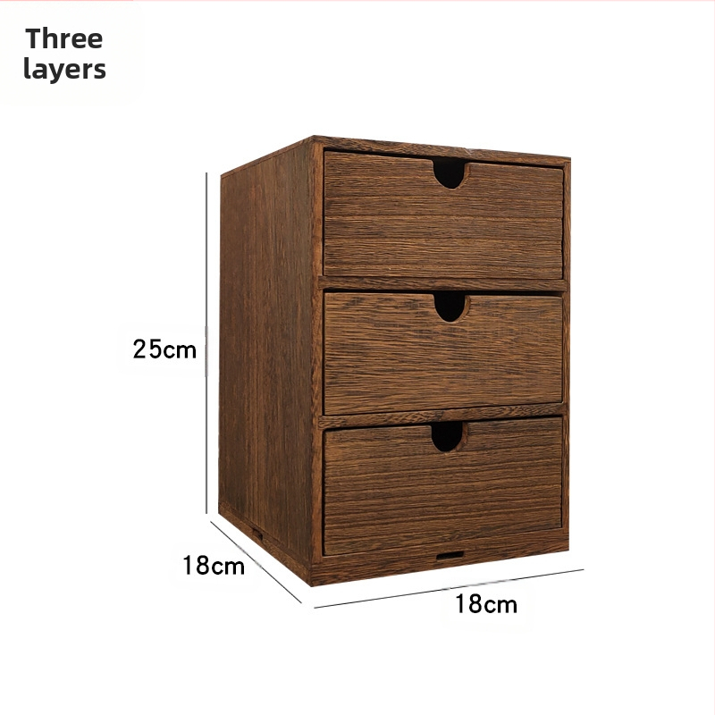 Hiina stiilis puidust hoiukarp majapidamise tungpuidust mitmekihiline hoiukarp lauaarvutile väljatõmmatav lisatarvikute viimistluskarp kohapeal