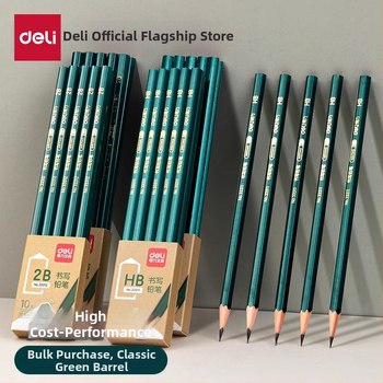 „Deli 2B“ pieštukas pradinių klasių mokiniams, netoksiškas Hb, pirmos ir antros klasės darželio egzaminų rašymui, vaikų eskizų piešimui