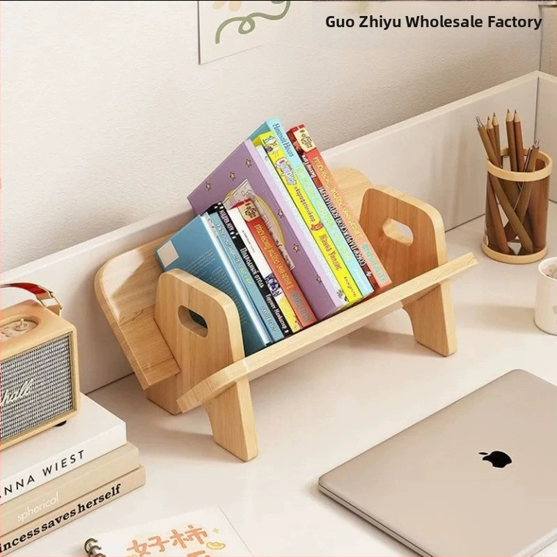 Õpilaste laste laud Raamaturiiul Laud Lihtne Lihtne Täispuidust Hoiustamisriiul Hoiustamis Ühiselamu Lauaraamatud