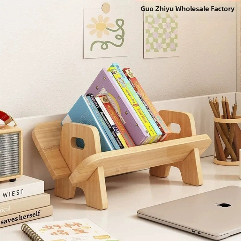 Детско бюро за студенти, етажерка за книги, просто, прост стелаж за съхранение от масивна дървесина, шкаф за съхранение на книги в общежитието