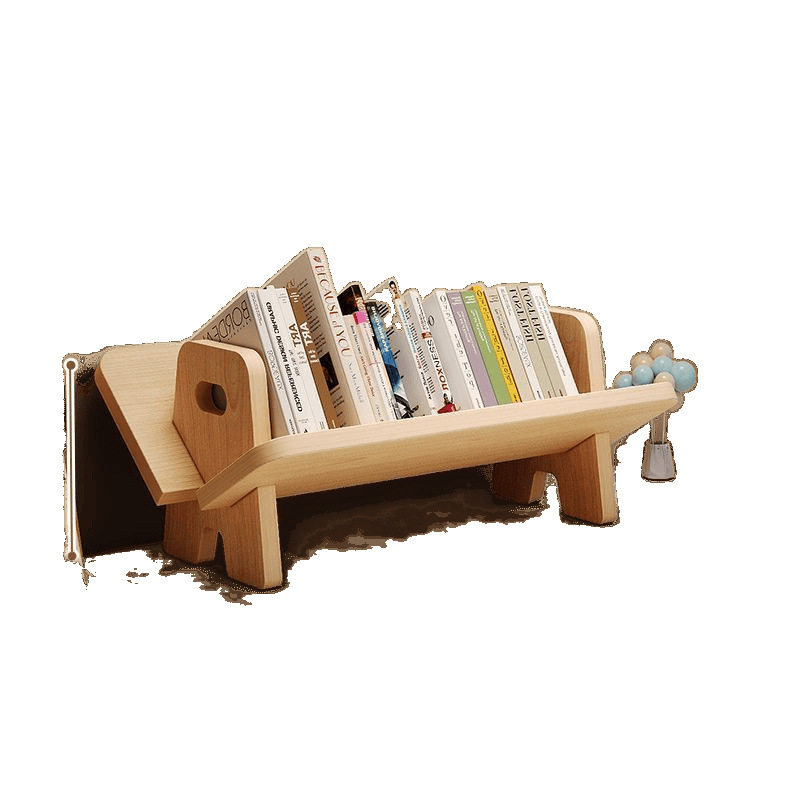 Õpilaste laste laud Raamaturiiul Laud Lihtne Lihtne Täispuidust Hoiustamisriiul Hoiustamis Ühiselamu Lauaraamatud