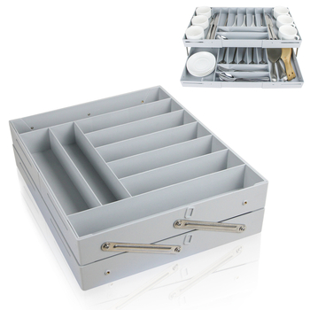 Uus kokkupandav köögi hoiukarbi tualettlaua ehete kosmeetika sahtli korraldaja