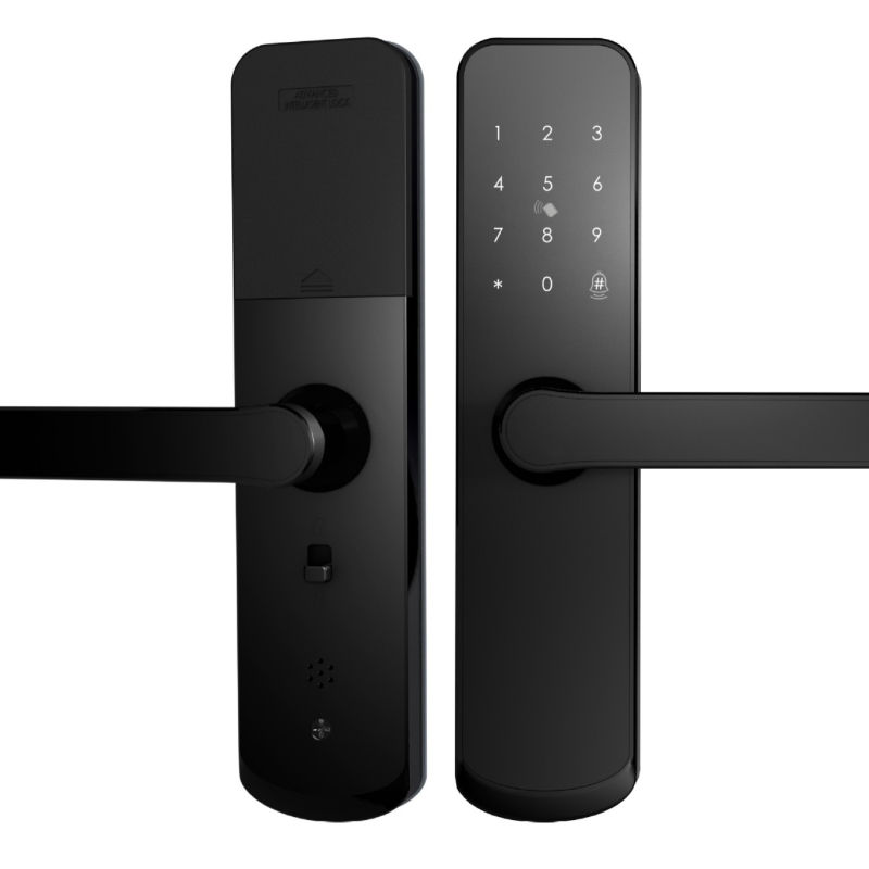 Piiriülene Kagu-Aasia korteri kontori sisemine puidust ukse sõrmejäljelukk WiFi TTLOCKAPP elektrooniline numbrilukk