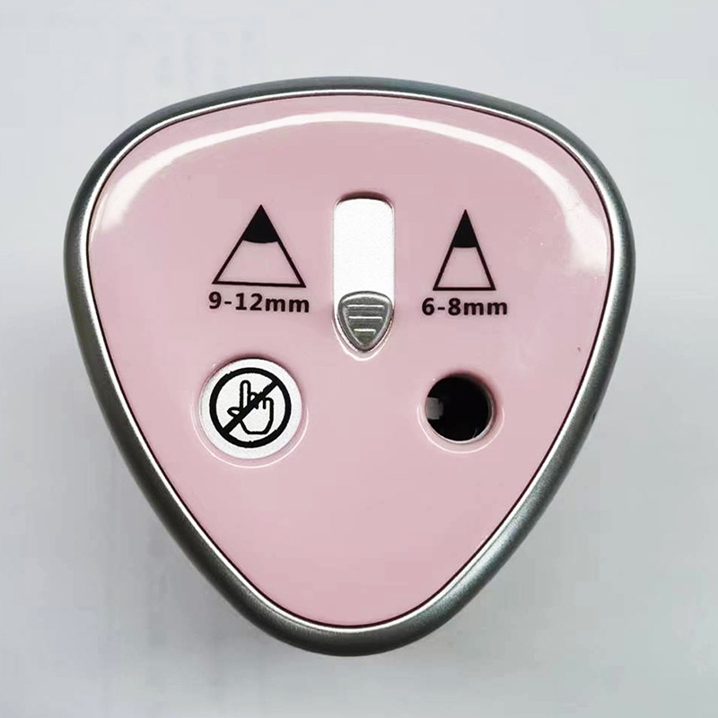 Tenwini kahe auguga elektriline pliiatsiteritaja, poolautomaatne paksusega kahe auguga pliiatsiteritusmasin, piiriülene aku, mudel 8004