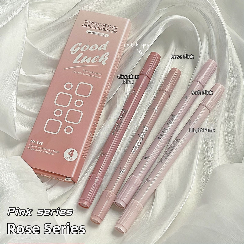 Dvigalvis fluorescencinis rašiklis, gradiento žymėjimo rašiklis, spalvų brūkšnys, raktas. Pastabos Nr. Fluorescencinis sidabro šviesos fluorescencinis rašiklis ranka, sąskaita, kanceliarinės prekės