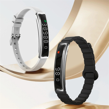 B3 išmanioji apyrankė Širdies ritmas Kraujo deguonis Slėgis Miegas Žingsniamatis Sportas Moterų sveikata Purtyti Nuotraukų Apyrankė