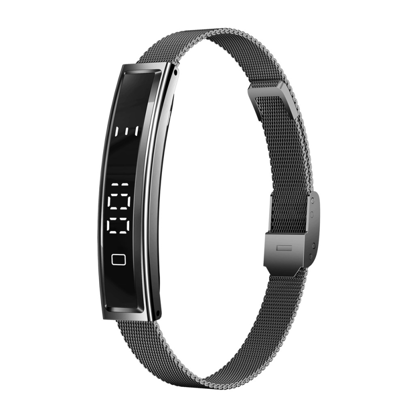 B3 išmanioji apyrankė Širdies ritmas Kraujo deguonis Slėgis Miegas Žingsniamatis Sportas Moterų sveikata Purtyti Nuotraukų Apyrankė