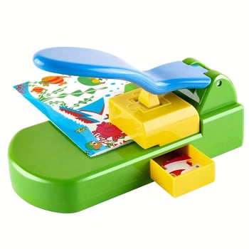 Pārrobežu jautrība DIY mīklu atmiņa agrīnā izglītība roku darbs izglītojošas rotaļlietas bērnudārza dāvanu reljefspiedes mašīna