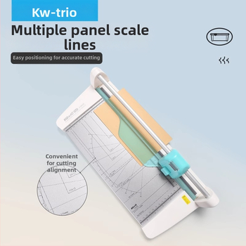 Kedeyou KWTRIO 13048 πολυλειτουργικός κόφτης χαρτιού για μέταλλο, κόπτης χαρτιού, βαρύ μαχαίρι κοπής τέσσερα σε ένα