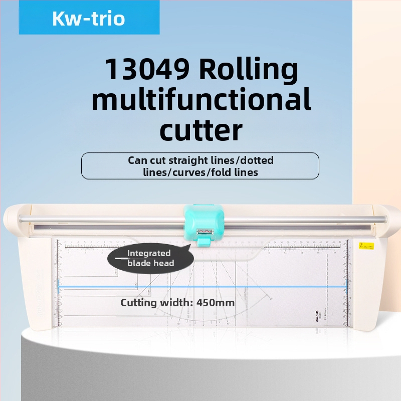 Kedeyou KWTRIO 13048 многофункционален метален нож за хартия, нож за тежко рязане четири в едно