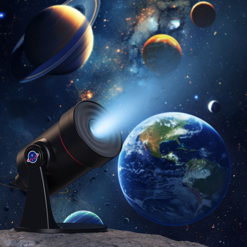 Teleskoobi unenägude dünaamiline tähistaeva projektori lamp magamistoa tähistaeva lae meeleoluvalgus laste projektor tähistaeva lamp