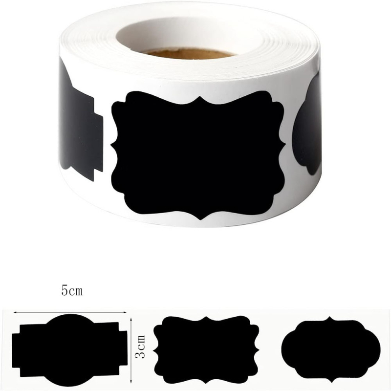 Hulgimüügis jõulukinkekleebistele saab kirjutada käsitsi valmistatud toidu Masoni klaaspudelipurgi pvc tahvlikleebise etiketi