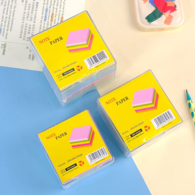 Amazon Novi papirnati cigla Kreativne poruke Post-it bilješke s prozirnom školjkom Praktičan papir za bilješke Izravna prodaja od tvornice