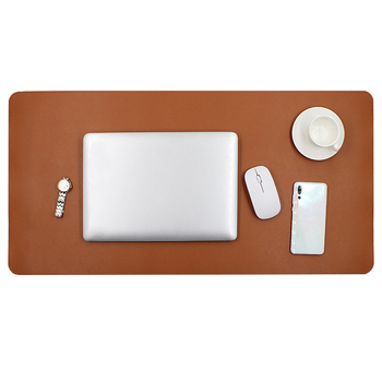 Spot Drop Shipping Pu Pure Color Leather Desk Pad Mouse Pad Ορθογώνιο Mouse Pad για Αγόρια Δερμάτινο Desk Pad για Επιφάνεια Εργασίας