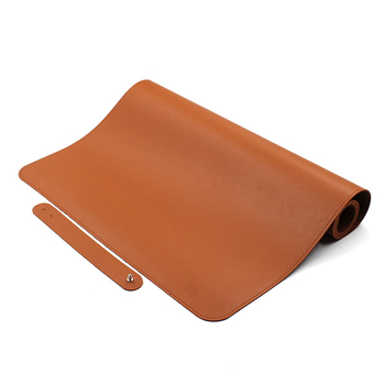 Spot Drop Shipping Pu Pure Color Leather Desk Pad Mouse Pad Ορθογώνιο Mouse Pad για Αγόρια Δερμάτινο Desk Pad για Επιφάνεια Εργασίας