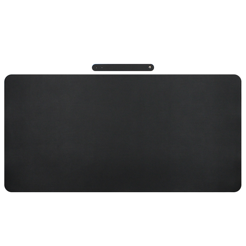 Spot Drop Shipping PU tiszta színű bőr asztali egérpad téglalap alakú egérpad fiúk asztali bőr asztali pad