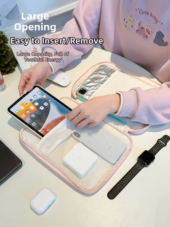 Uus Sanrio Cartoon Fashion iPadi tahvelarvuti hoiukoti sisemine kott sügis- ja talve 11-tollise sülearvuti kott