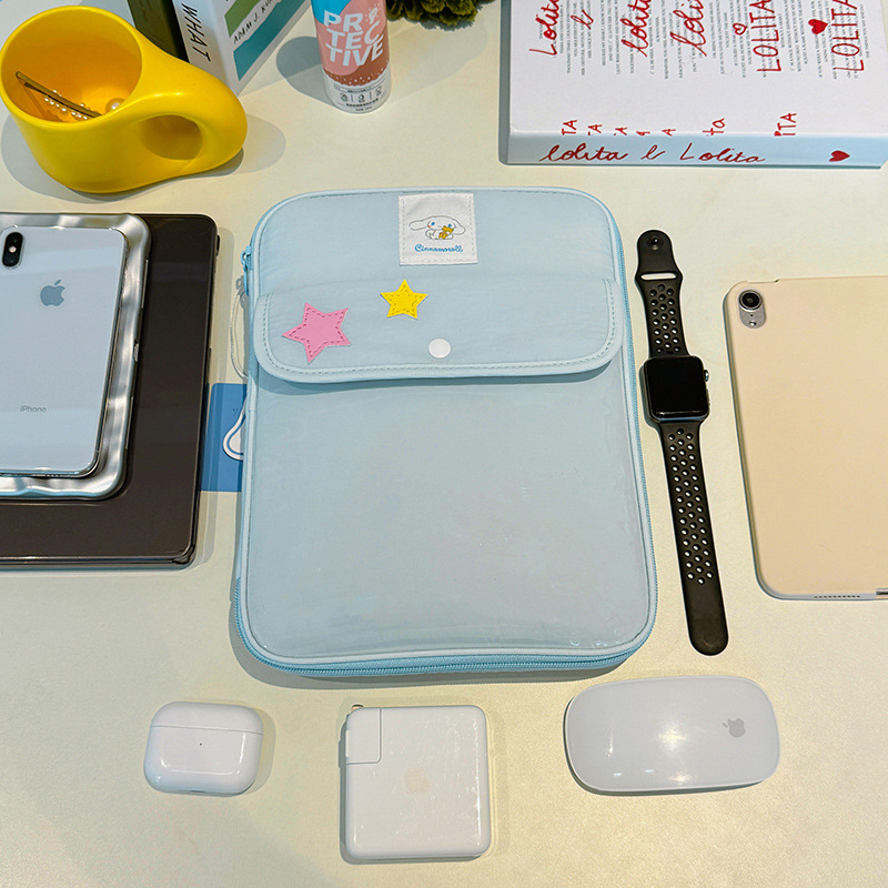 Uus Sanrio Cartoon Fashion iPadi tahvelarvuti hoiukoti sisemine kott sügis- ja talve 11-tollise sülearvuti kott