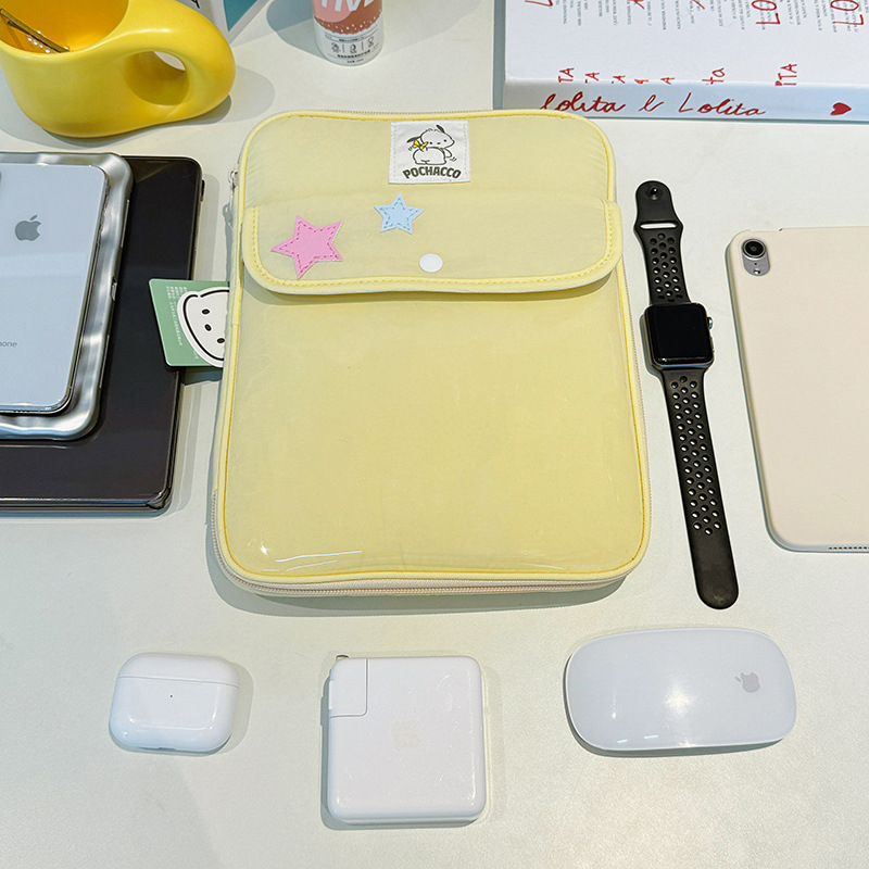 Uus Sanrio Cartoon Fashion iPadi tahvelarvuti hoiukoti sisemine kott sügis- ja talve 11-tollise sülearvuti kott