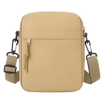 Geantă simplă pentru bărbați, culoare solidă, transfrontalieră, geantă de umăr mini pătrată, geantă de umăr casual, geantă crossbody ușoară, geantă de telefon mobil