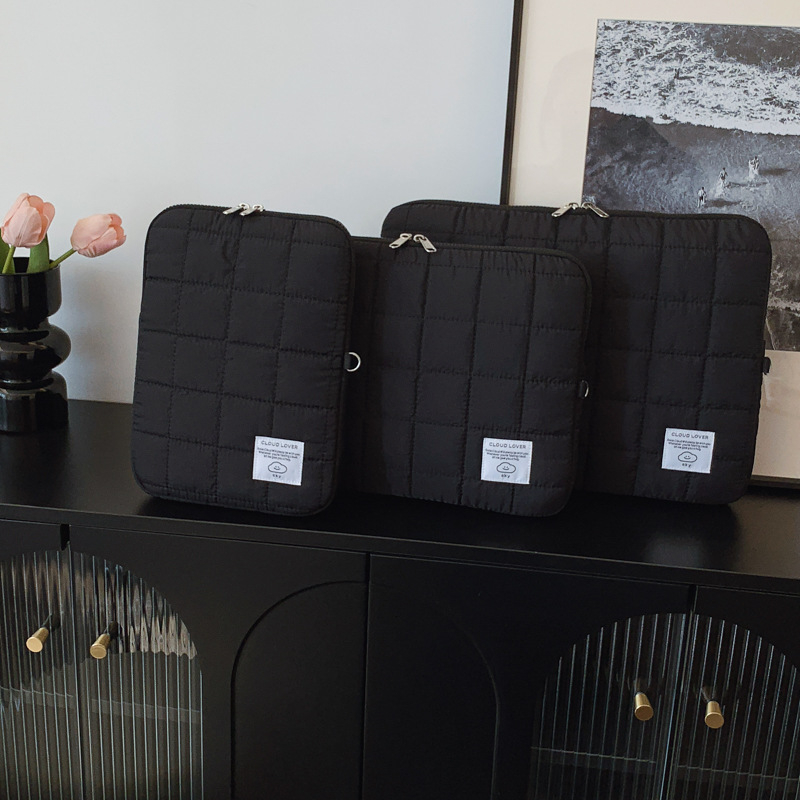 Korėjietiškas nešiojamojo kompiuterio krepšys moterims, siuvinėtas „Ipad 11/13/15“ nešiojamojo kompiuterio krepšys, vidinis krepšys.