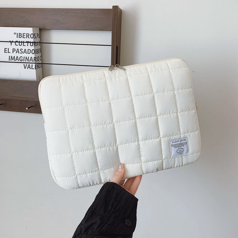 Korėjietiškas nešiojamojo kompiuterio krepšys moterims, siuvinėtas „Ipad 11/13/15“ nešiojamojo kompiuterio krepšys, vidinis krepšys.