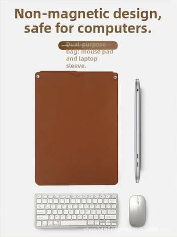 „Nai Dun“ naujas nemagnetinis nešiojamojo kompiuterio vidinis krepšys, skirtas „Apple M2“, „Huawei“, „Lenovo Xiaoxin“ 14 colių odiniam krepšiui